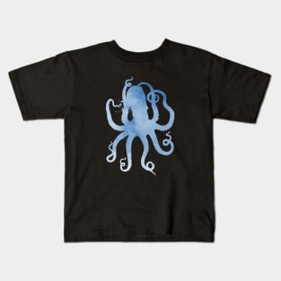 Blue Octopus Kids T-Shirt